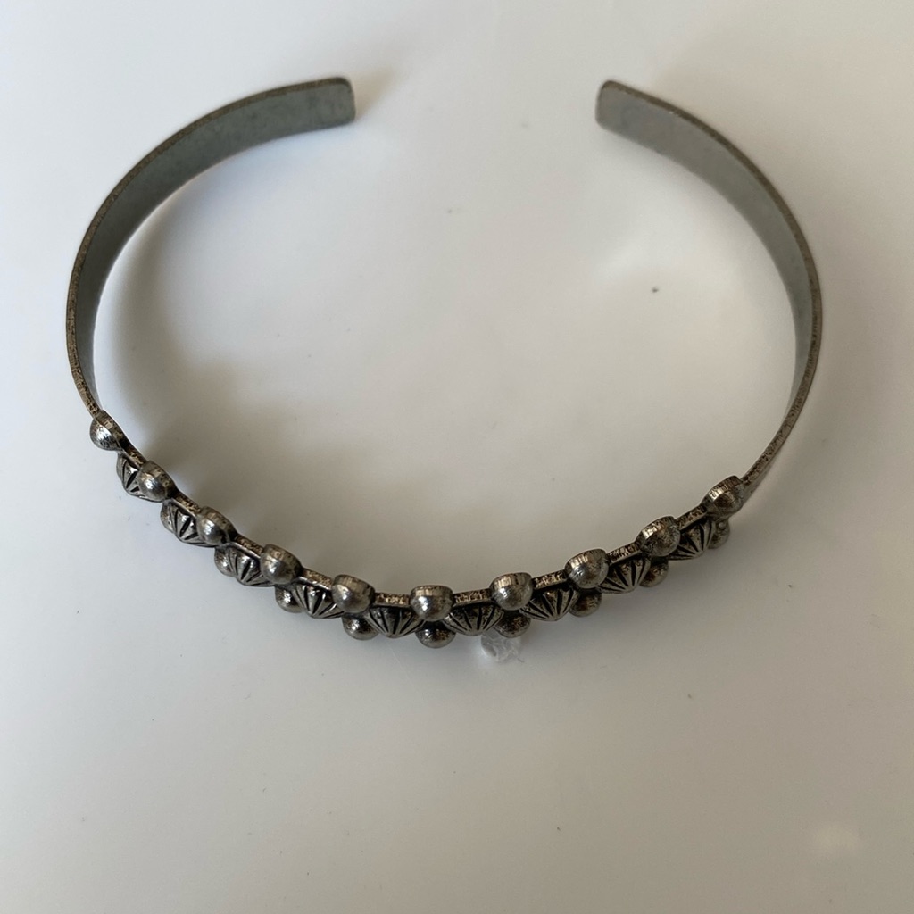 Hammer Silver Cuff